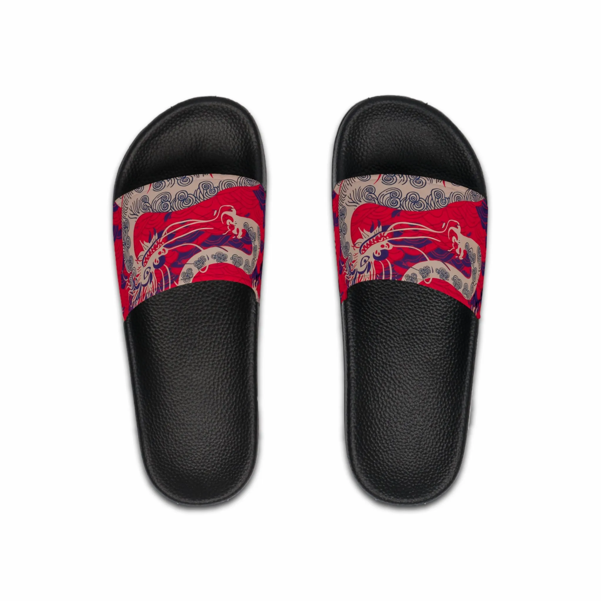 Chinese Dragon Men's Slide Sandals