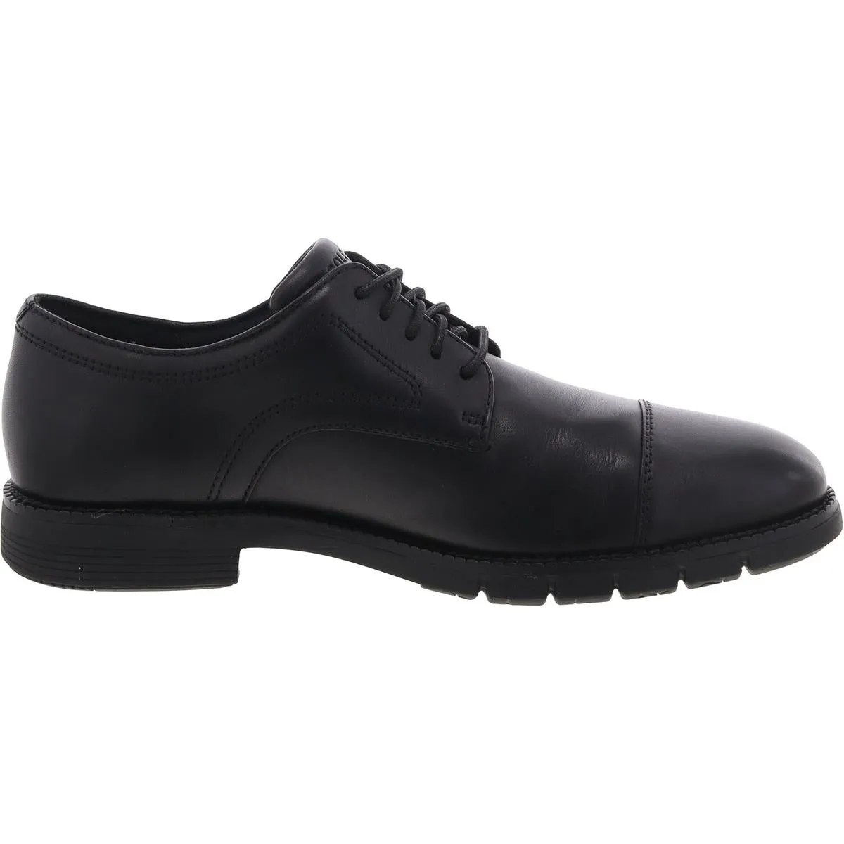 Cole Haan Mens Flex Grand 360 Faux Leather Plain Oxfords