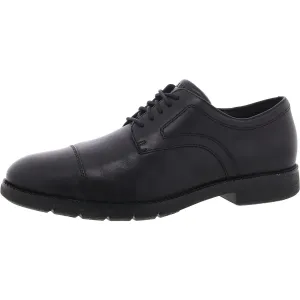 Cole Haan Mens Flex Grand 360 Faux Leather Plain Oxfords