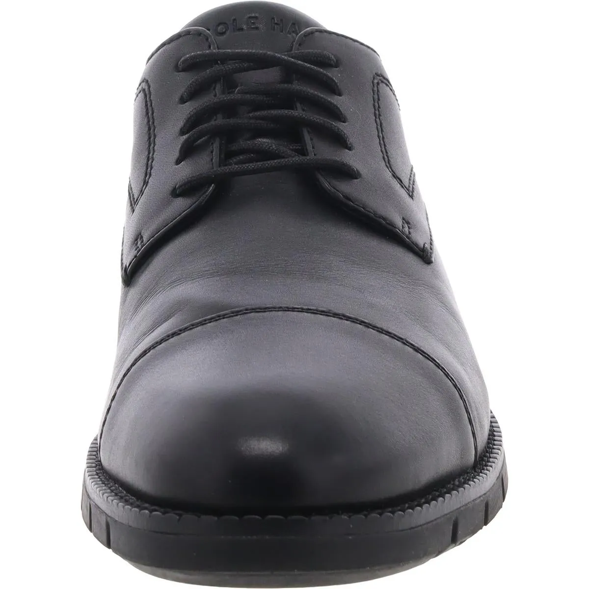 Cole Haan Mens Flex Grand 360 Faux Leather Plain Oxfords