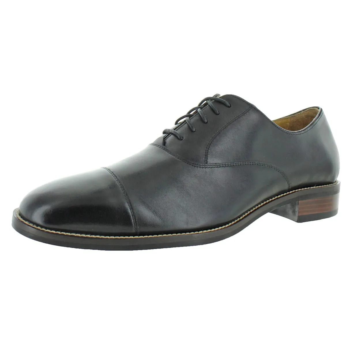Cole Haan Mens Lenox Hill Leather Lace-Up Oxfords
