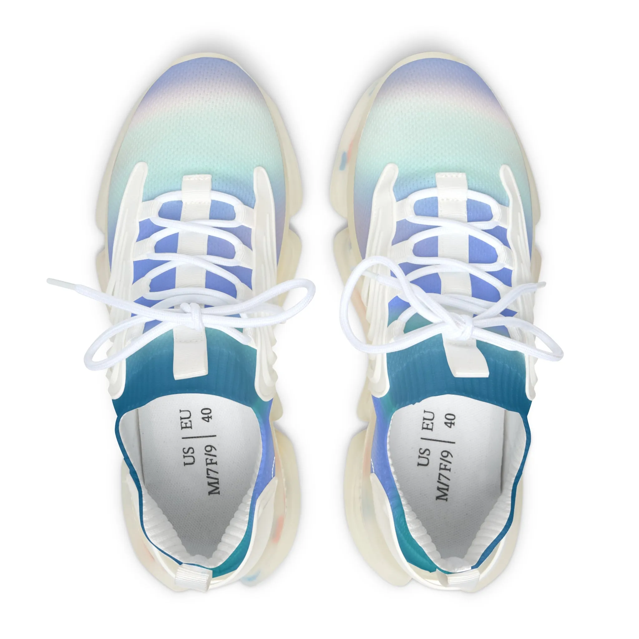 Colorful Mist Women's Mesh Sneakers
