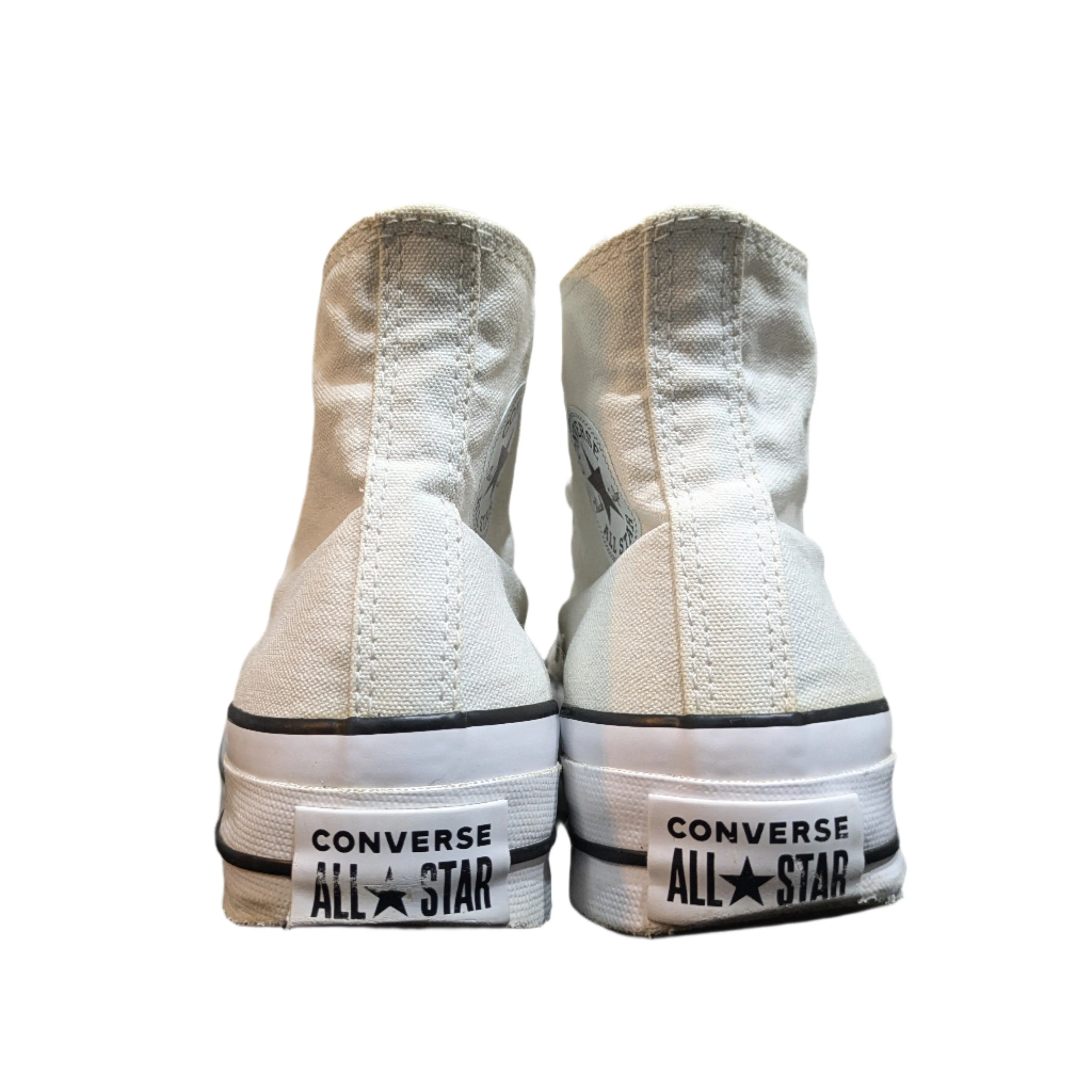 Converse All Star Lift Hi in White Size UK 4 / EU 36.5 / US 6