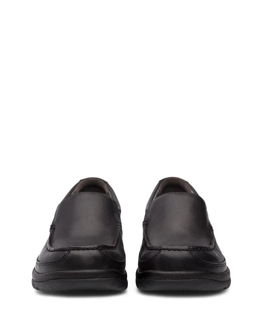 Dansko Men's Wayne Shoes- Black Full Grain
