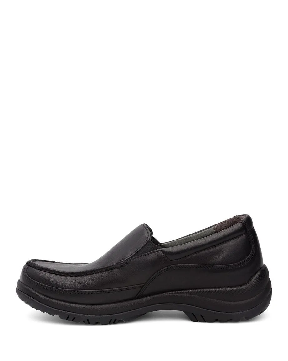 Dansko Men's Wayne Shoes- Black Full Grain