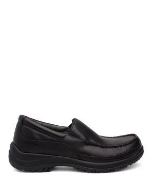 Dansko Men's Wayne Shoes- Black Full Grain
