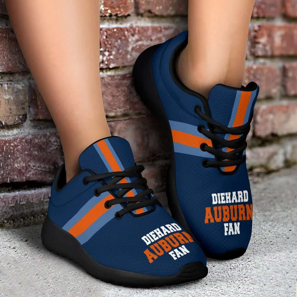 Diehard Auburn Fan Sport Sneakers