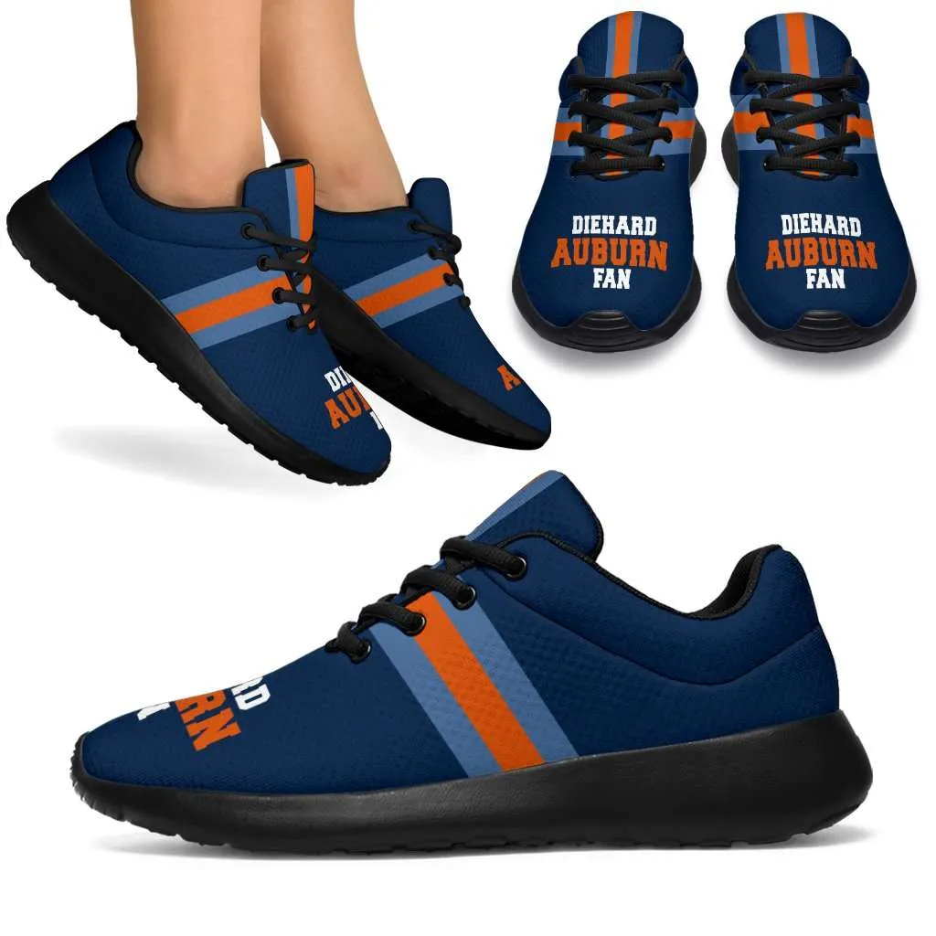 Diehard Auburn Fan Sport Sneakers