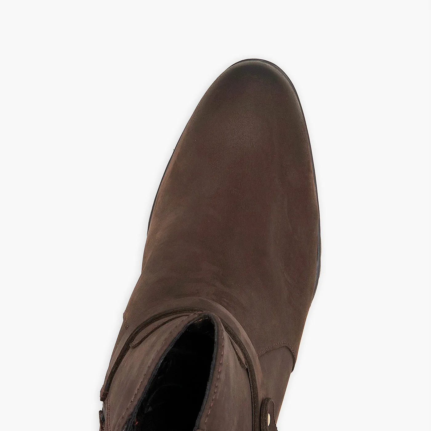 Faux Leather Women Boots