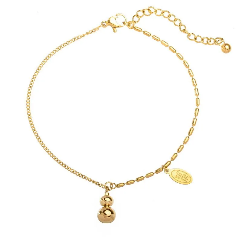 Gold Color Bohemian Chain Anklet for Women