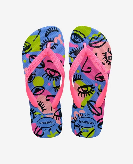 HAVAIANAS TOP COOL - WHITE.GREEN