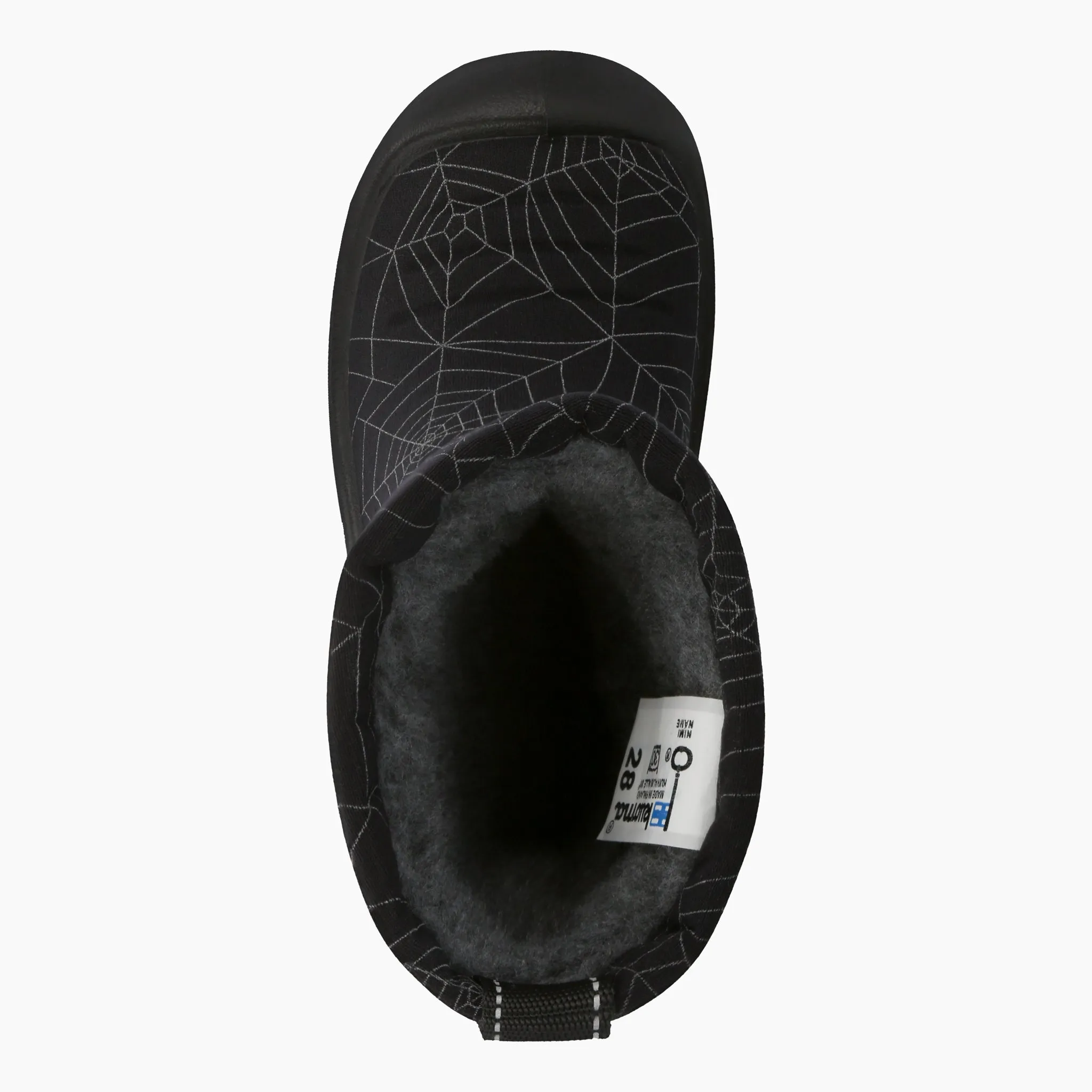 Kids´ winter boots Lumi, Black Spider reflective