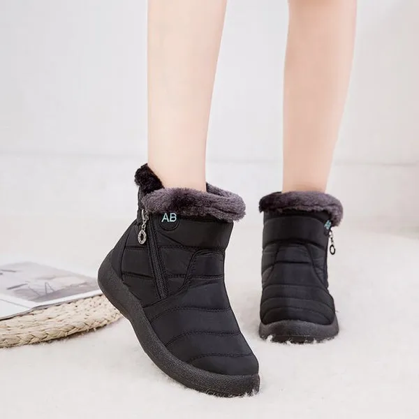 Lana | Waterproof Anti-Slip Fur-Lined Winter Boots