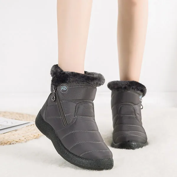 Lana | Waterproof Anti-Slip Fur-Lined Winter Boots