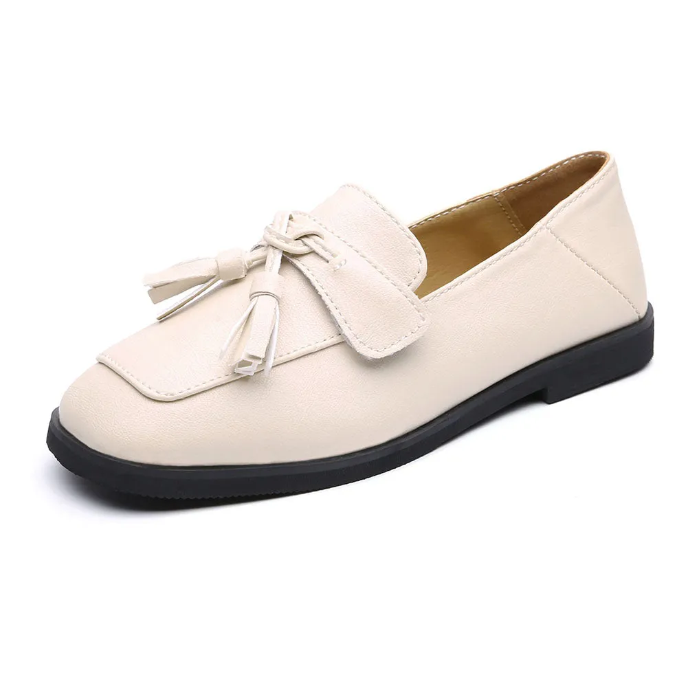 Little Girls Outdoor Slip on Loafer Casual School Dress Flat Shoes