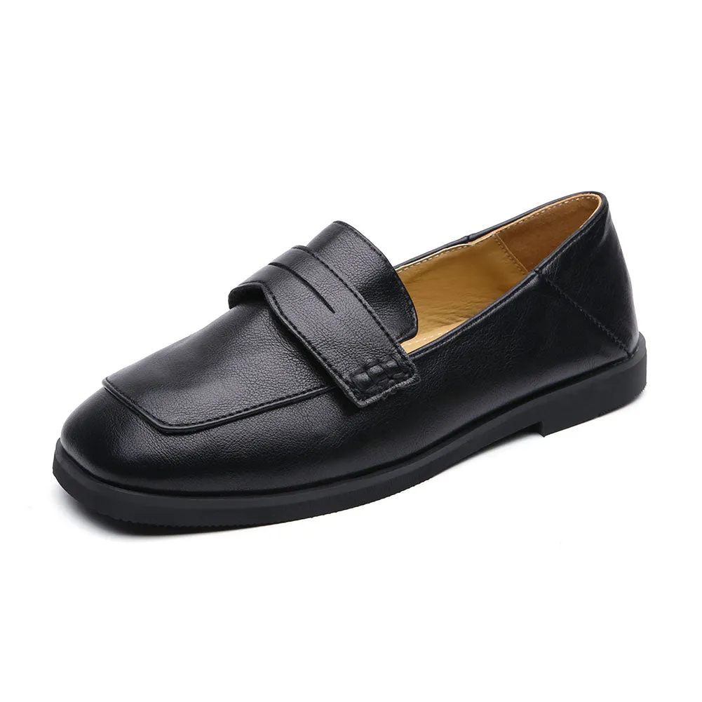Little Girls Outdoor Slip on Loafer Casual School Dress Flat Shoes