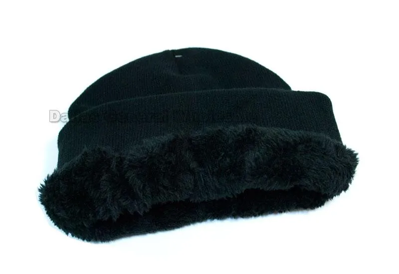 Men Thermal Wool Beanie Caps Wholesale