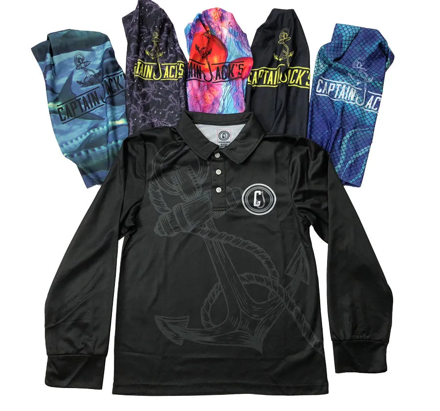 Outdoor Adventure / Fishing Shirt - BLACK HOOK & ANCHOR