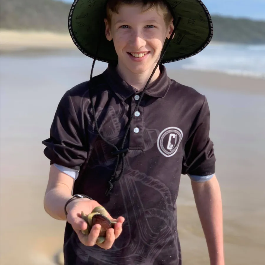 Outdoor Adventure / Fishing Shirt - BLACK HOOK & ANCHOR
