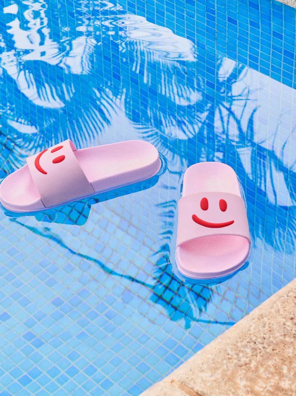 Pink Glace Zhappy Flip Flops