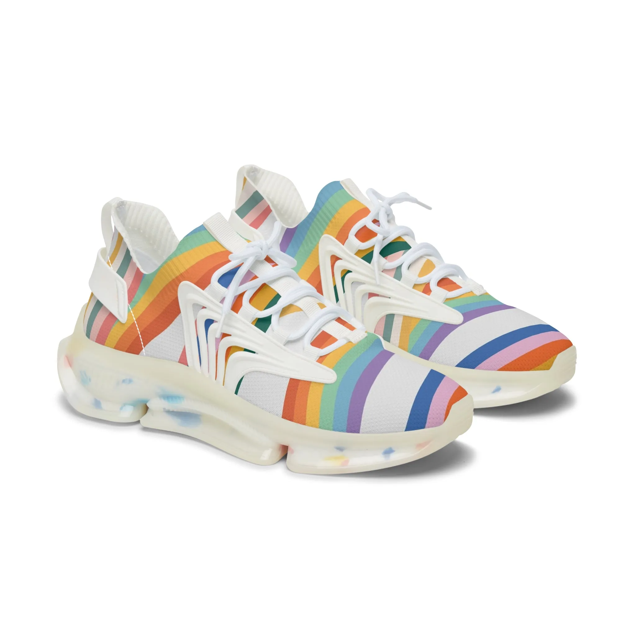 Rainbow Women's Mesh Sneakers