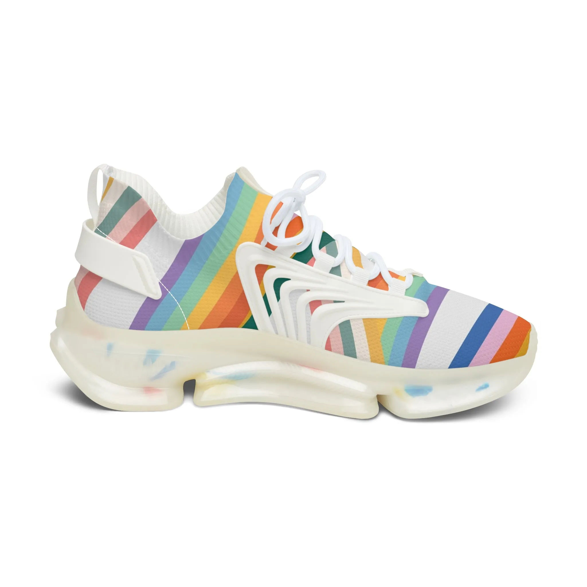 Rainbow Women's Mesh Sneakers