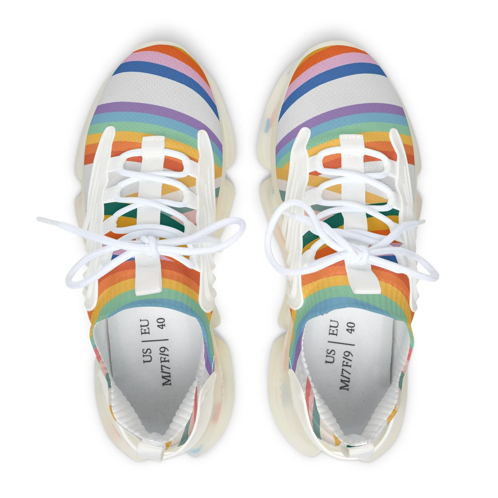 Rainbow Women's Mesh Sneakers