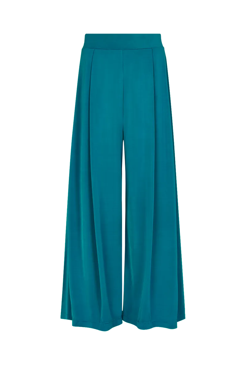 Second Skin | Shimmer ~ Poolside PJ Pants with Pockets - Tourmaline Teal