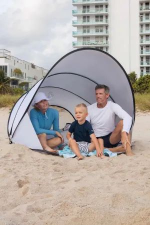Soltent Instant Pop-Up Beach Tent | Silver