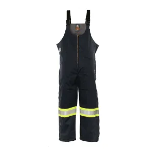 STC Men's Hi-Vis Winter Work Overalls | Electric Arc Resistant, Waterproof, Insulated, Antistatic, 3M Scotchlite, Nomex Stitching, PU Coated | Sizes S-5X Regular
