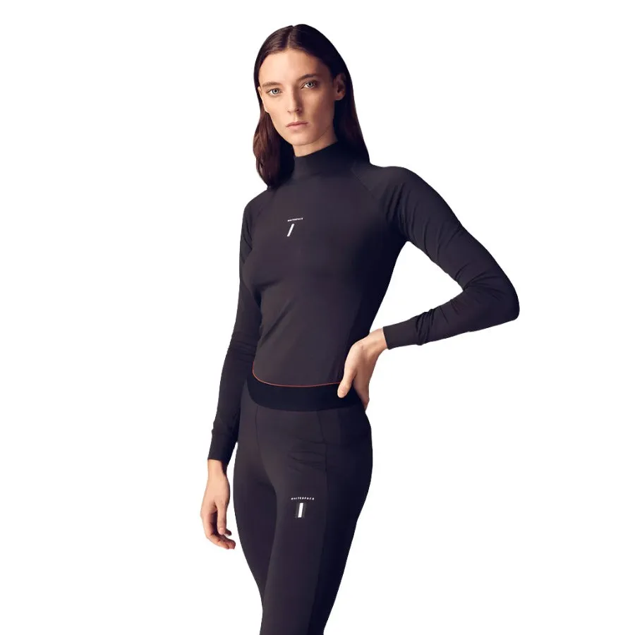 Whitespace Women's Graphene Midweight Baselayer Mock Neck 2024